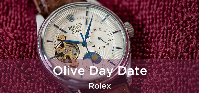  Olive Day Date Rolex